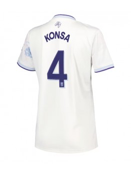 Zenske Futbalové oblečenie Aston Villa Ezri Konsa #4 2025-26 Krátky Rukáv - Tretina